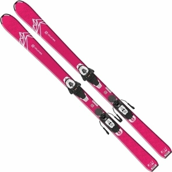 Ski Salomon L Lux Jr M + L6 GW J2 80 130 cm