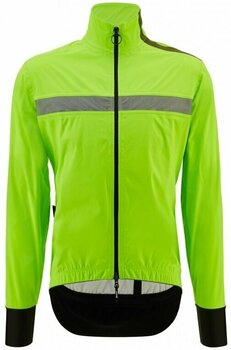 Kerékpár kabát, mellény Santini Guard Neo Shell Rain Jacket Verde Fluo M Kabát - 1