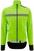 Biciklistička jakna, prsluk Santini Guard Neo Shell Rain Jacket Verde Fluo M Jakna