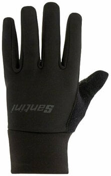 Pyöräilyhanskat Santini Colore Winter Gloves Nero M Pyöräilyhanskat - 1