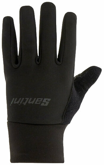 Cyclo Handschuhe Santini Colore Winter Gloves Nero XL Cyclo Handschuhe