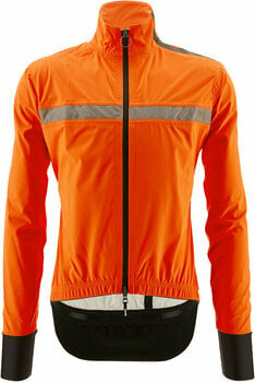 Kerékpár kabát, mellény Santini Guard Neo Shell Rain Jacket Arancio Fluo M Kabát - 1