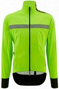 Kolesarska jakna, Vest Santini Guard Neo Shell Rain Jacket Verde Fluo S Jakna - 1