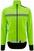 Casaco de ciclismo, colete Santini Guard Neo Shell Rain Jacket Verde Fluo S Casaco