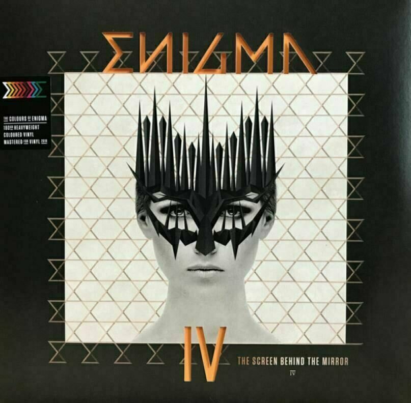 Vinylskiva Enigma - The Screen Behind The Mirror (Monochrom) (LP)