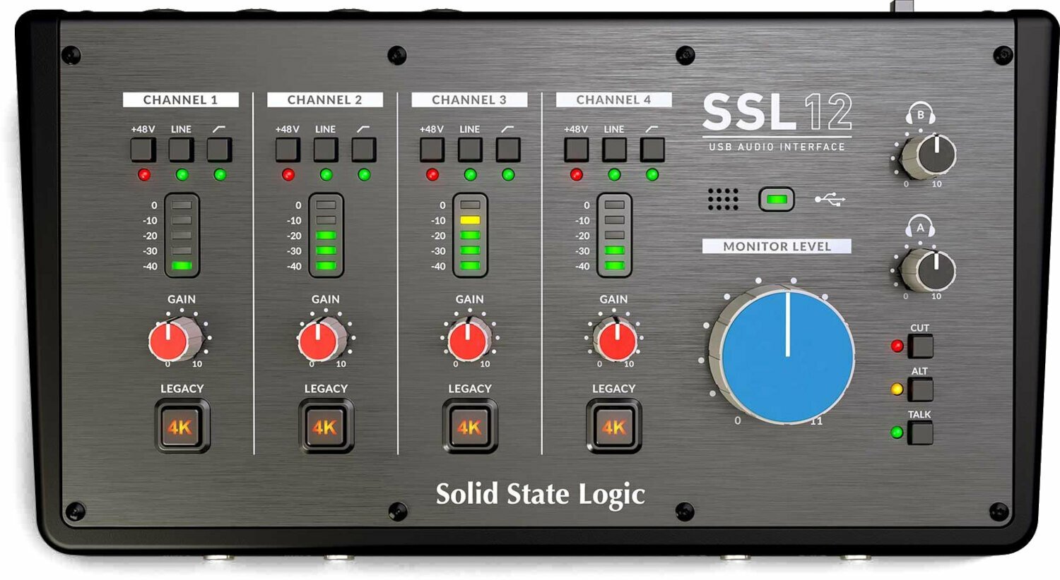 USB audio převodník - zvuková karta Solid State Logic SSL 12
