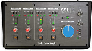 Interface áudio USB Solid State Logic SSL 12 Interface áudio USB