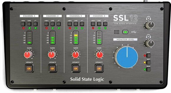 USB audio převodník - zvuková karta Solid State Logic SSL 12 - 1