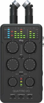 USB audio převodník - zvuková karta IK Multimedia iRig PRO Quattro I/O Deluxe - 1