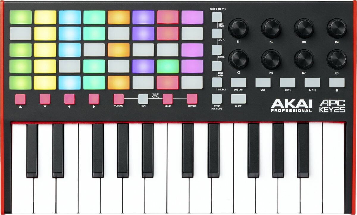 MIDI kontroler, MIDI ovladač Akai APC Key 25 MKII