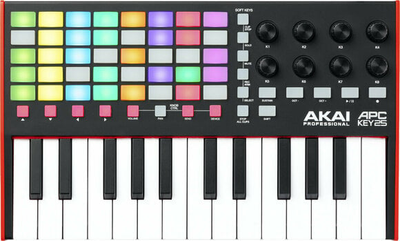 MIDI kontroler, MIDI ovládač Akai APC Key 25 MKII - 1