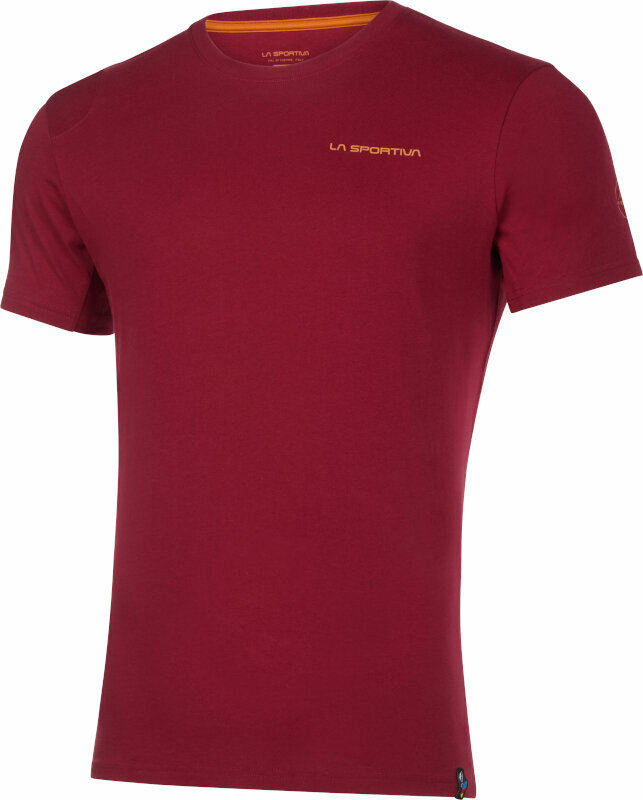 Ulkoilu t-paita La Sportiva Back Logo T-Shirt M Sangria L T-paita