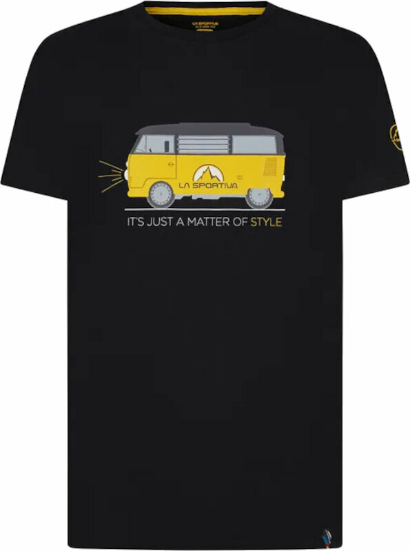 Póló La Sportiva Van T-Shirt M Black L Póló