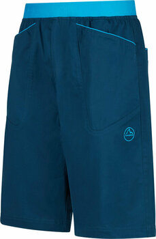 Pantalones cortos para exteriores La Sportiva Flatanger Short M Storm Blue/Maui M Pantalones cortos para exteriores - 1