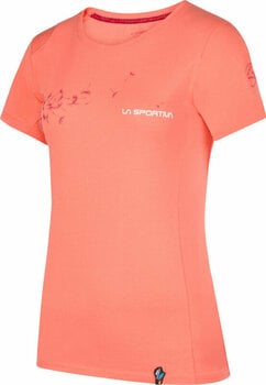 Outdoor T-Shirt La Sportiva Windy T-Shirt W Flamingo/Velvet S Outdoor T-Shirt - 1