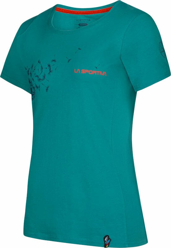 Udendørs T-shirt La Sportiva Windy T-Shirt W Lagoon S Udendørs T-shirt