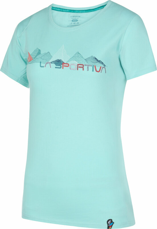 Maglietta outdoor La Sportiva Peaks T-Shirt W Iceberg S Maglietta outdoor