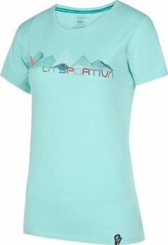 Udendørs T-shirt La Sportiva Peaks T-Shirt W Iceberg S Udendørs T-shirt - 1