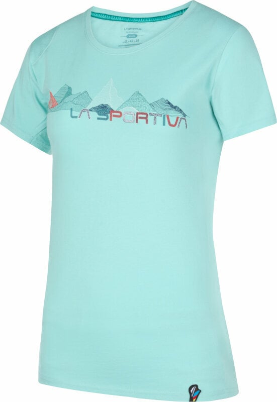 Outdoorové tričko La Sportiva Peaks T-Shirt W Iceberg M Outdoorové tričko
