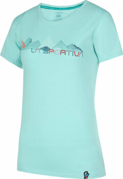 Udendørs T-shirt La Sportiva Peaks T-Shirt W Iceberg M Udendørs T-shirt - 1