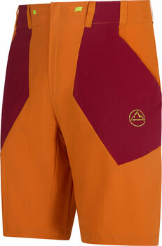 Kratke hlače na prostem La Sportiva Scout Short M Hawaiian Sun/Sangria L Kratke hlače na prostem - 1