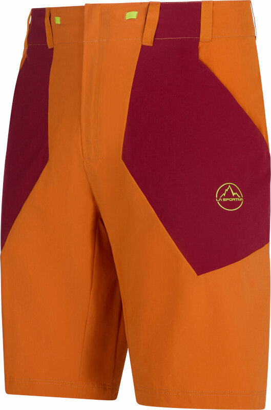 Kratke hlače na prostem La Sportiva Scout Short M Hawaiian Sun/Sangria XL Kratke hlače na prostem