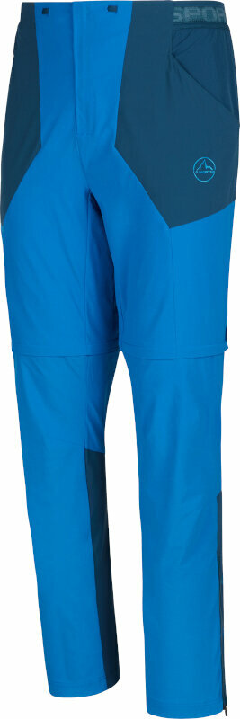 Outdoorové nohavice La Sportiva Rowan Zip-Off Pant M Electric Blue/Storm Blue M Outdoorové nohavice