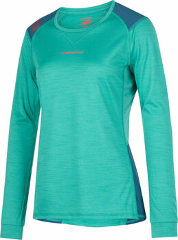 Outdoor T-Shirt La Sportiva Beyond Long Sleeve W Lagoon/Storm Blue S Outdoor T-Shirt - 1