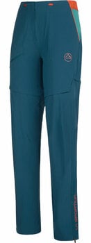 Pantaloni La Sportiva Rowan Zip-Off Pant W Storm Blue/Lagoon S Pantaloni - 1
