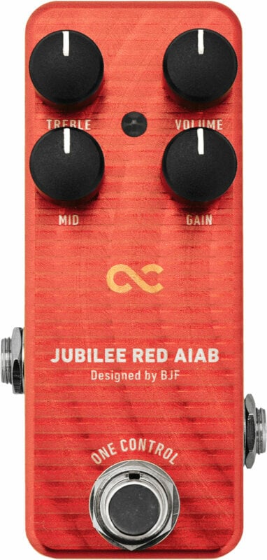 Guitar Effect One Control Jubilee Red AIAB NG