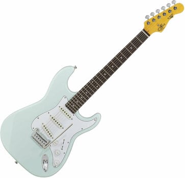 E-Gitarre G&L Tribute S-500 Sonic Blue (Beschädigt) - 1