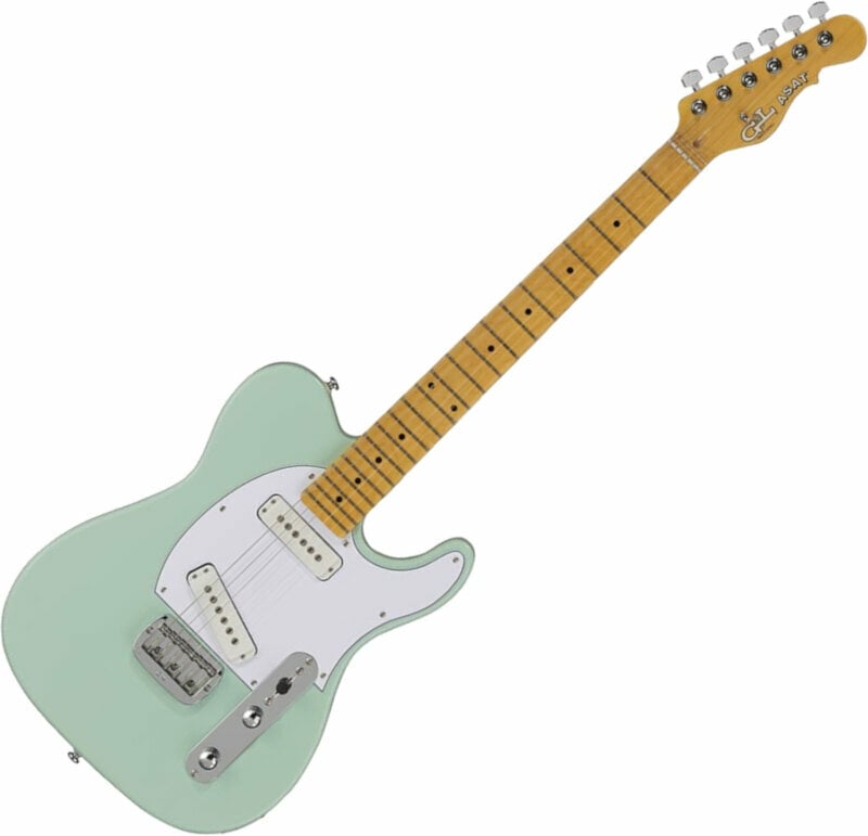 Electric guitar G&L Tribute ASAT Special Surf Green