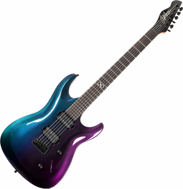 Elektrische gitaar Chapman Guitars ML1 Pro Modern Morpheus Purple Flip