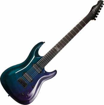 7-string Electric Guitar Chapman Guitars ML17 Pro Modern Morpheus Purple Flip - 1