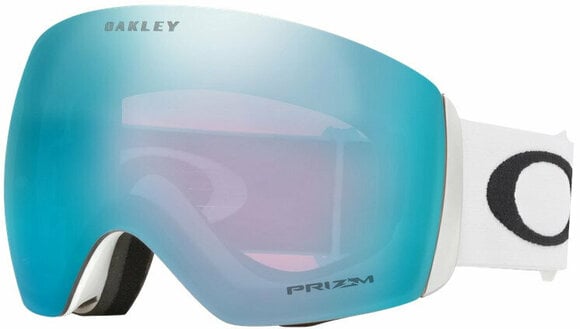 Óculos de esqui Oakley Flight Deck 705091 Matte White/Prizm Sapphire Iridium Óculos de esqui - 1