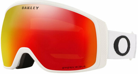 Okulary narciarskie Oakley Flight Tracker XM 710510 Matte White/Prizm Torch Iridium Okulary narciarskie - 1