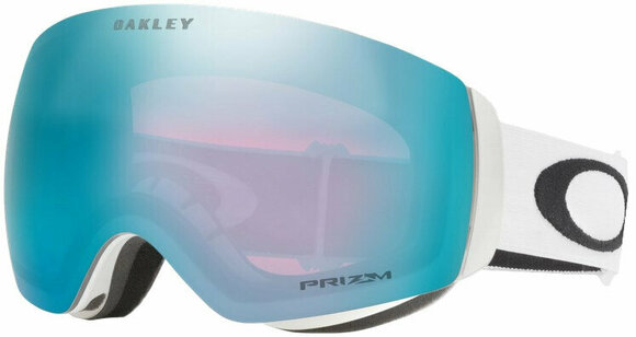 Ski Goggles Oakley Flight Deck XM 7064A0 Matte White/Prizm Sapphire Iridium Ski Goggles - 1