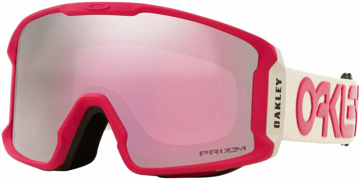 Gafas de esquí Oakley Line Miner XM 709332 Factory Pilot Rubine Grey/Prizm Hi Pink Iridium Gafas de esquí
