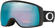 Oakley Flight Tracker XS 710605 Matte Black/Prizm Sapphire Iridium Ski Goggles