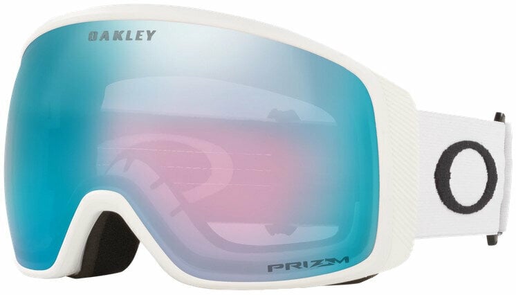 Óculos de esqui Oakley Flight Tracker XL 710426 Matte White/Prizm Sapphire Iridium Óculos de esqui