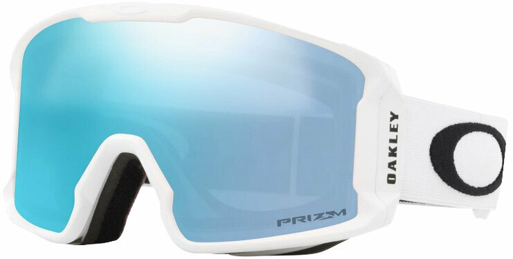 Óculos de esqui Oakley Line Miner XM 709341 Matte White/Prizm Sapphire Iridium Óculos de esqui