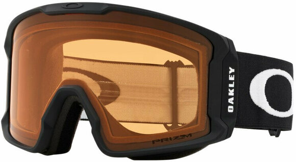 Ski Brillen Oakley Line Miner L 707057 Matte Black/Prizm Persimmon Ski Brillen - 1