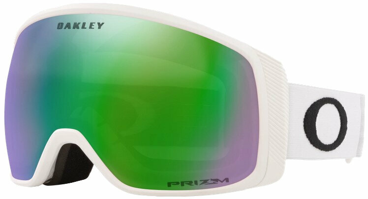 Okulary narciarskie Oakley Flight Tracker XM 710512 Matte White/Prizm Jade Iridium Okulary narciarskie
