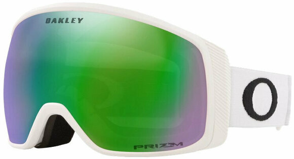 Óculos de esqui Oakley Flight Tracker XM 710512 Matte White/Prizm Jade Iridium Óculos de esqui - 1