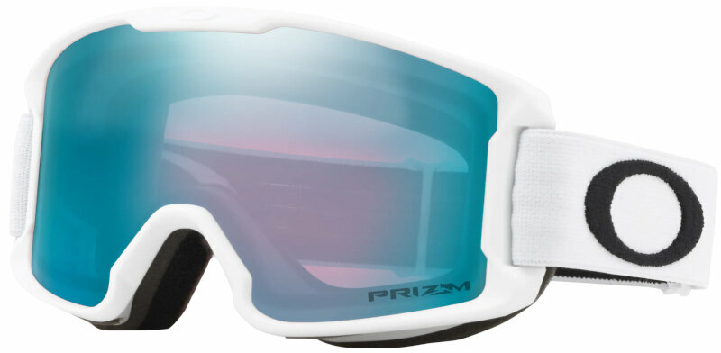 Óculos de esqui Oakley Line Miner Youth 709534 Matte White/Prizm Sapphire Iridium Óculos de esqui
