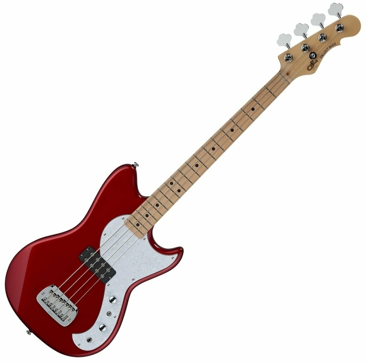 E-Bass G&L Tribute Fallout Candy Apple Red
