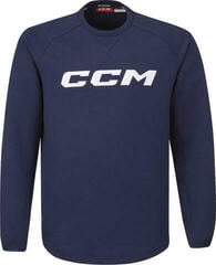 Hokejová mikina CCM Locker Room Fleece Crew YTH Navy XS YTH
