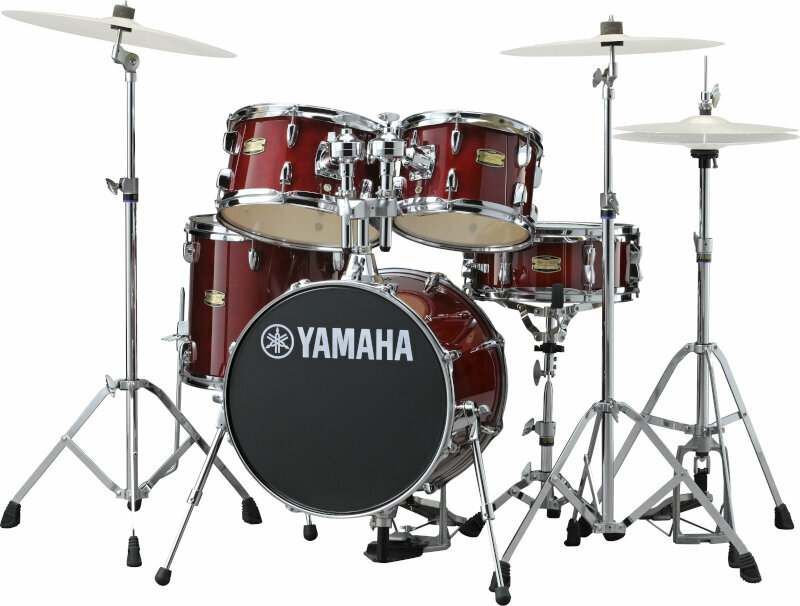 Junior Drum Set Yamaha JK6F5CRSET Junior Drum Set Red Cranberry Red