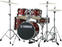 Junior Drum Set Yamaha JK6F5CRSET Junior Drum Set Red Cranberry Red