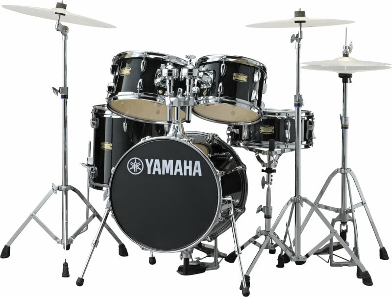 Junior Drum Set Yamaha JK6F5RBSET Junior Drum Set Black Raven Black